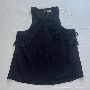 Size small Hollister fringe tank top